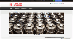 Desktop Screenshot of officinabonacina.com