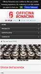 Mobile Screenshot of officinabonacina.com